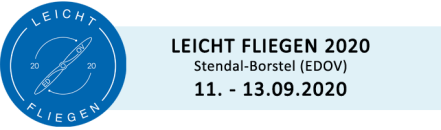 Banner LEICHT FLIEGEN 2020